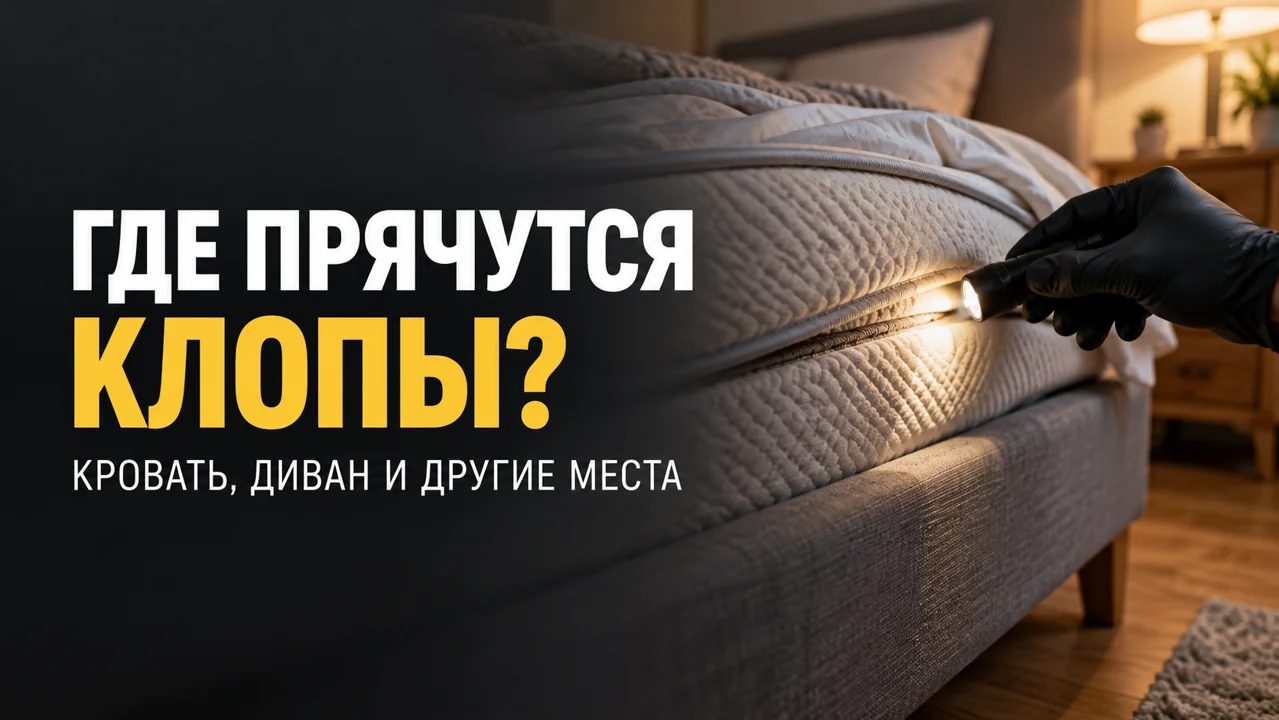 Read more about the article Где прячутся клопы в квартире: как проверить кровать, диван и другие места